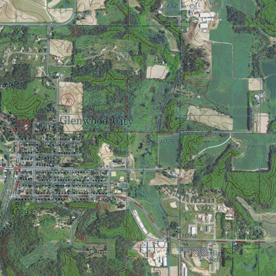 WI-GLENWOOD CITY: GeoChange 1974-2013 Preview 3