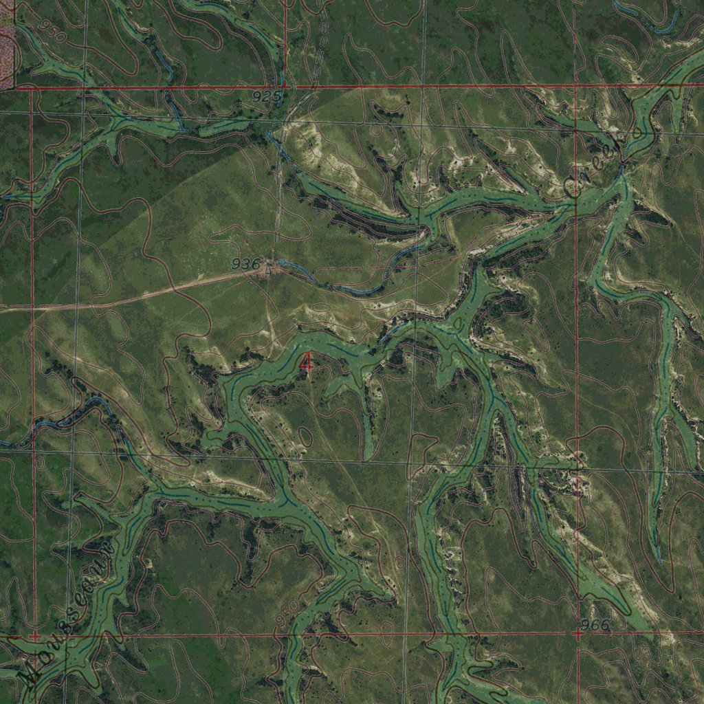 SD-EVERGREEN NE: GeoChange 1974-2014 Map by Western Michigan University ...