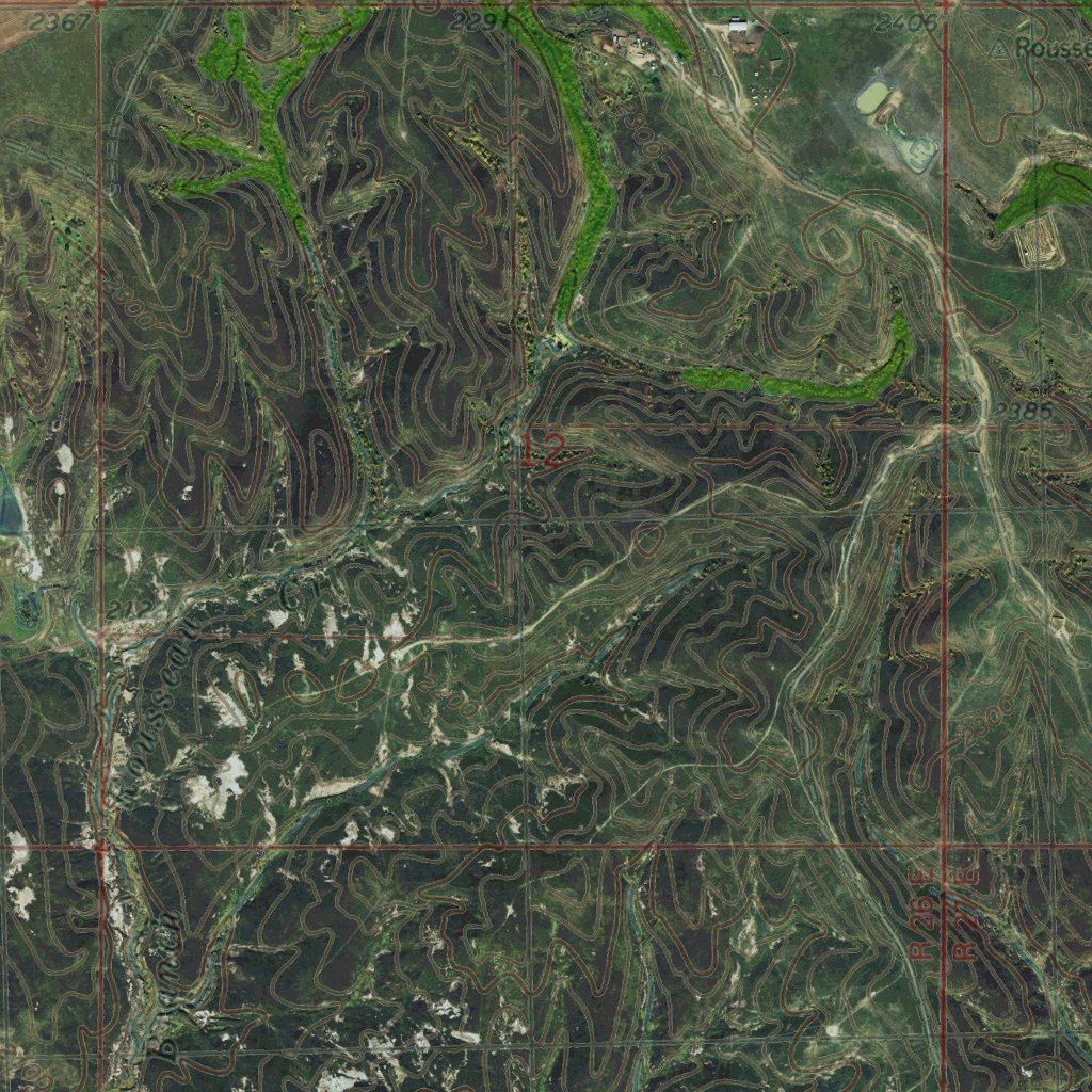 SD-RIDGEVIEW SW: GeoChange 1974-2014 Map by Western Michigan University ...