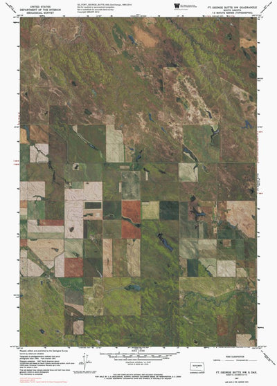 SD-FORT GEORGE BUTTE NW: GeoChange 1965-2014 Preview 1