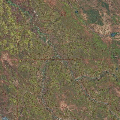 SD-FORT GEORGE BUTTE NW: GeoChange 1965-2014 Preview 3