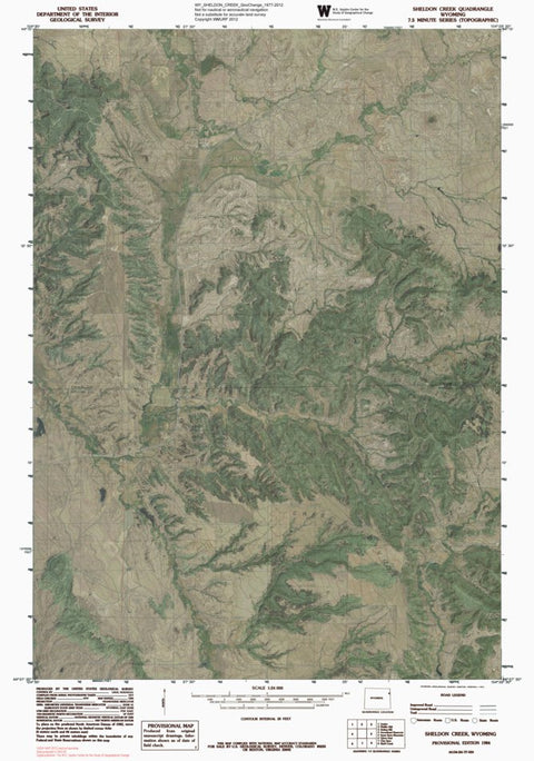 WY-SHELDON CREEK: GeoChange 1977-2012 Preview 1