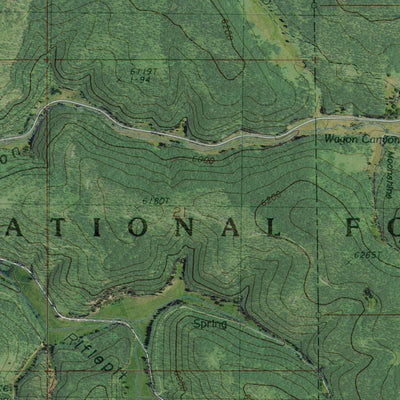 SD-WY-OLD BALDY MOUNTAIN: GeoChange 1980-2012 Preview 2