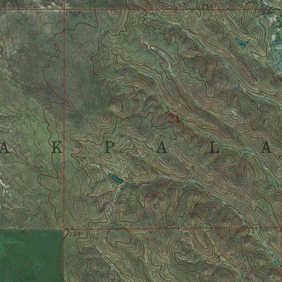 SD-MOBRIDGE NW: GeoChange 1964-2014 Preview 2