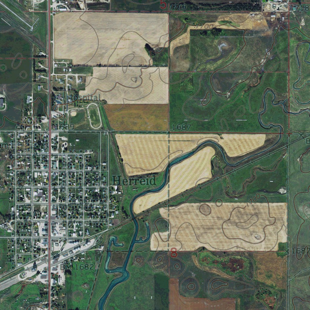 SD-HERREID: GeoChange 1964-2014 Map by Western Michigan University ...