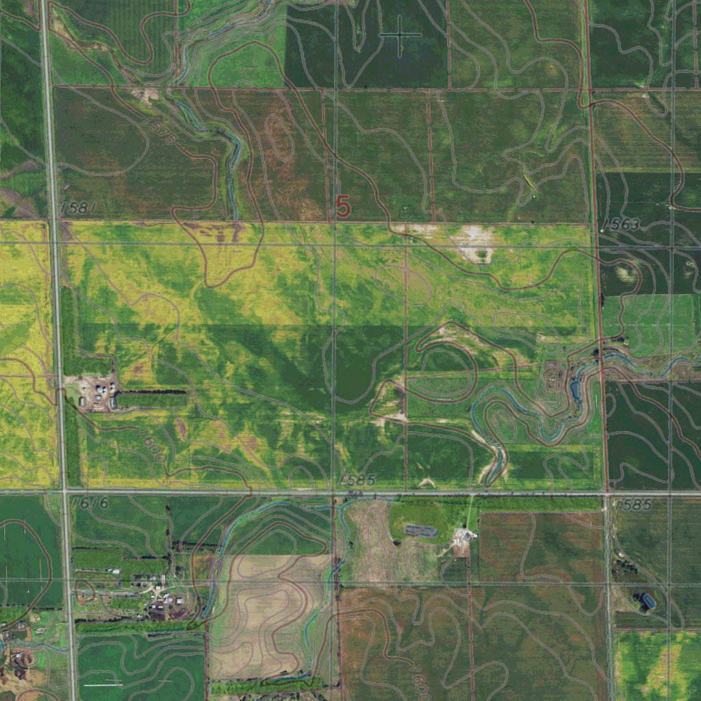 SD-OLD STICKNEY LAKE: GeoChange 1973-2014 Map by Western Michigan ...