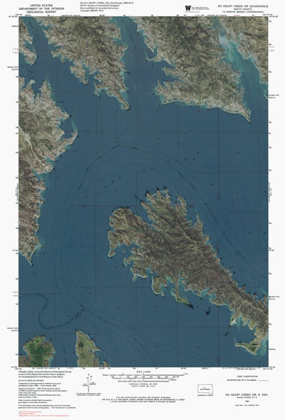 SD-NO HEART CREEK SW: GeoChange 1968-2014 Preview 1
