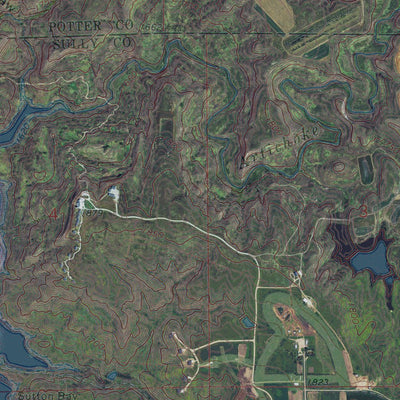 SD-ARTICHOKE BUTTE NE: GeoChange 1969-2014 Preview 3
