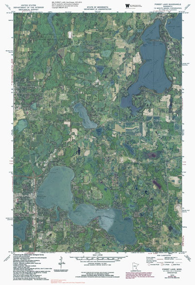 MN-FOREST LAKE: GeoChange 1973-2013 Preview 1