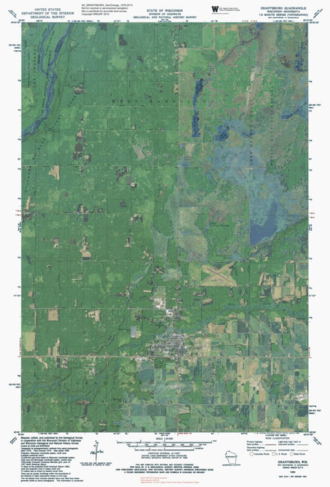 WI-GRANTSBURG: GeoChange 1978-2013 Preview 1
