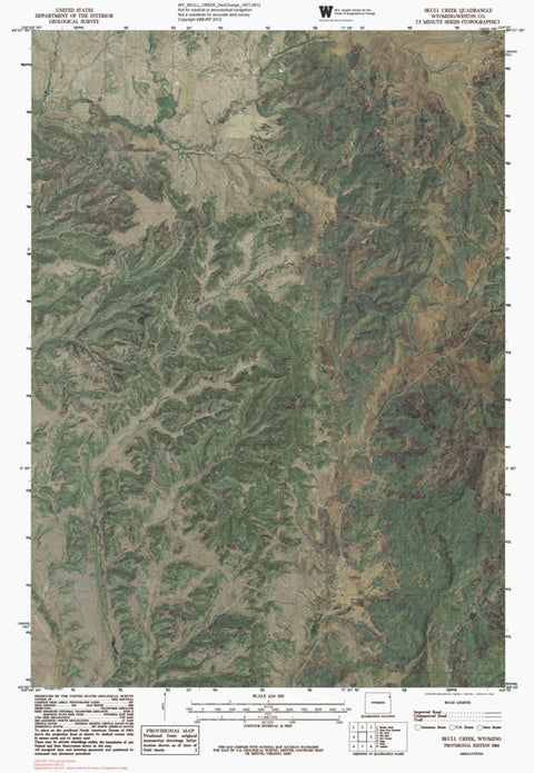 WY-SKULL CREEK: GeoChange 1977-2012 Preview 1