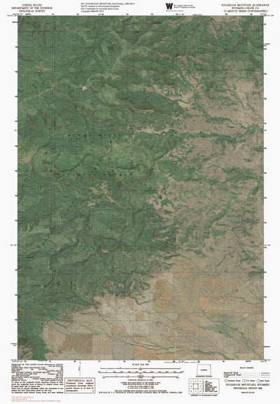 WY-SUGARLOAF MOUNTAIN: GeoChange 1980-2012 Preview 1