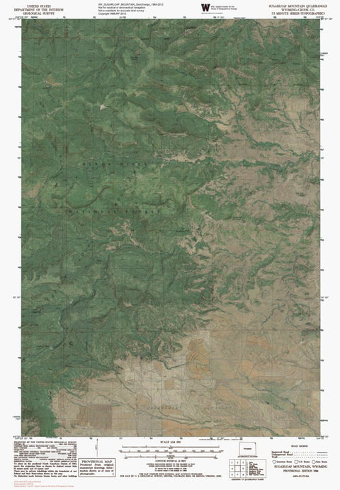 WY-SUGARLOAF MOUNTAIN: GeoChange 1980-2012 Preview 1