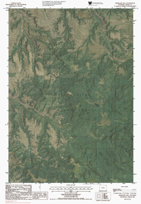 WY-SHERRARD HILL: GeoChange 1980-2012 Preview 1