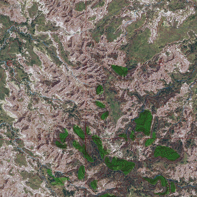 SD-PASS CREEK NW: GeoChange 1948-2014 Preview 3