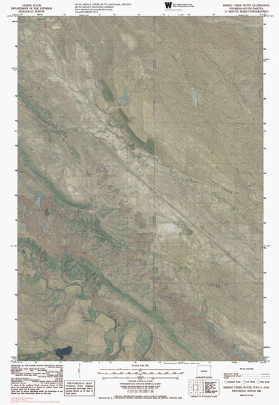 WY-SD-MIDDLE CREEK BUTTE: GeoChange 1980-2012 Preview 1