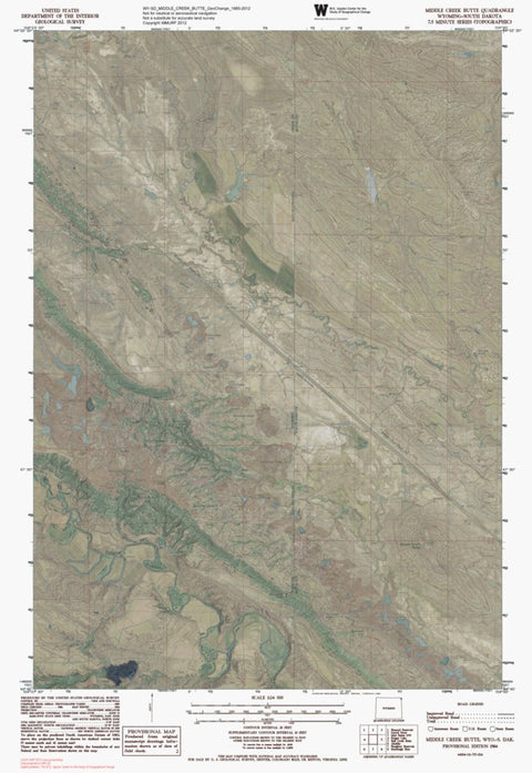WY-SD-MIDDLE CREEK BUTTE: GeoChange 1980-2012 Preview 1