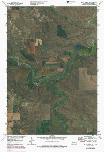 SD-BLACK HORSE NE: GeoChange 1950-2014 Preview 1