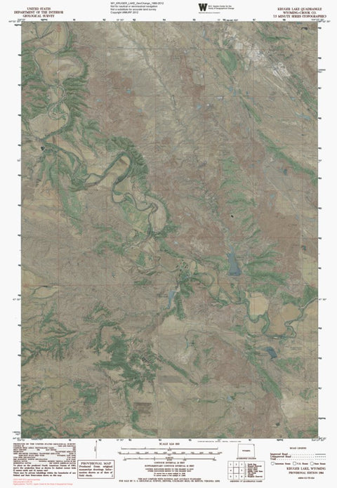 WY-KRUGER LAKE: GeoChange 1980-2012 Preview 1