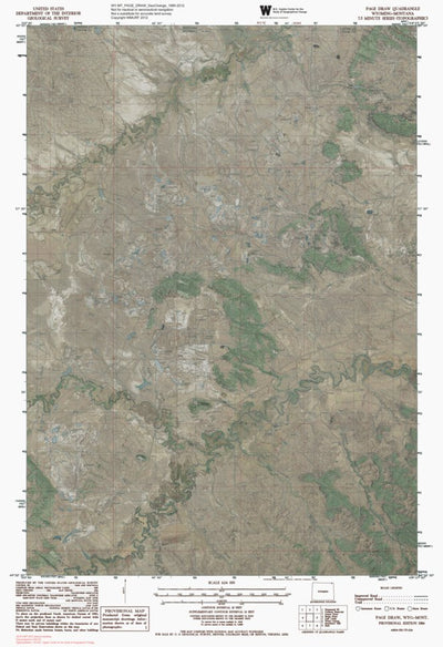 WY-MT-PAGE DRAW: GeoChange 1980-2012 Preview 1