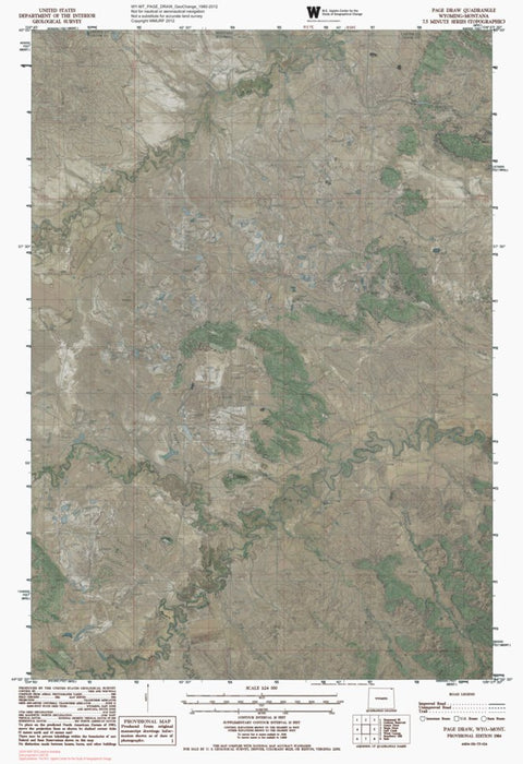 WY-MT-PAGE DRAW: GeoChange 1980-2012 Preview 1