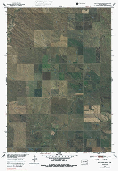 SD-BELVIDERE NE: GeoChange 1948-2014 Preview 1