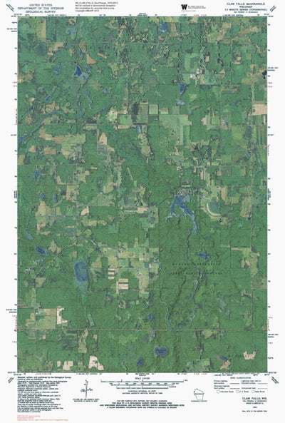 WI-CLAM FALLS: GeoChange 1979-2013 Preview 1