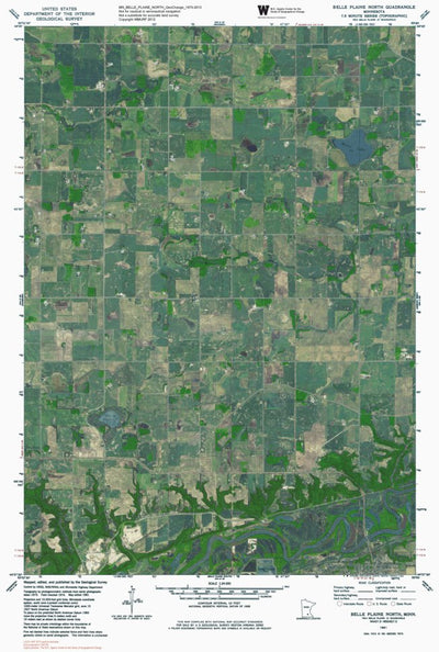 MN-BELLE PLAINE NORTH: GeoChange 1975-2013 Preview 1