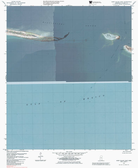 MS-HORN ISLAND EAST: GeoChange 1975-2012 Preview 1