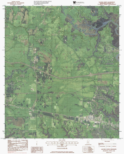 MS-GAUTIER NORTH: GeoChange 1975-2012 Preview 1