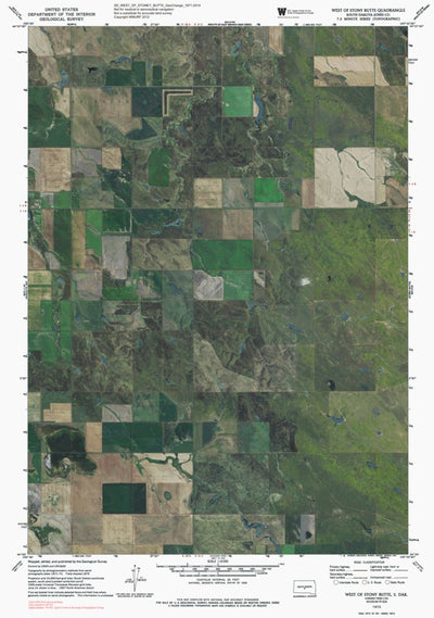 SD-WEST OF STONEY BUTTE: GeoChange 1971-2014 Preview 1