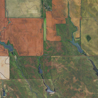 SD-FORT GEORGE BUTTE: GeoChange 1965-2014 Preview 2