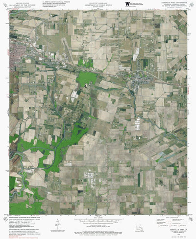 LA-ABBEVILLE EAST: GeoChange 1975-2010 Preview 1