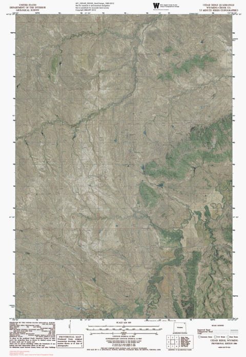 WY-CEDAR RIDGE: GeoChange 1980-2012 Preview 1