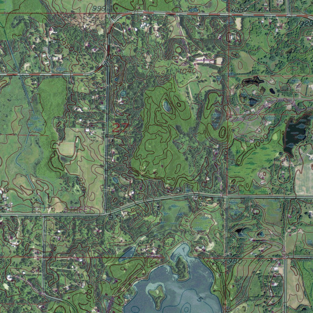 Hugo Maps MN-HUGO: GeoChange 1949-2013 Map by Western Michigan University ...