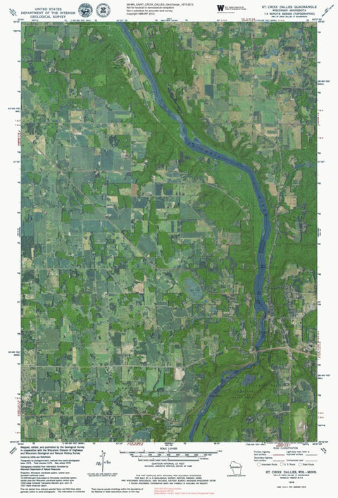 WI-MN-SAINT CROIX DALLES: GeoChange 1975-2013 Preview 1