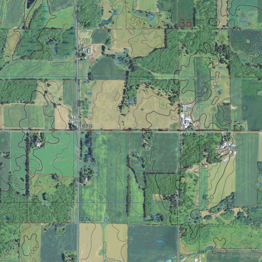 WI-MN-CUSHING: GeoChange 1978-2013 Map by Western Michigan University ...