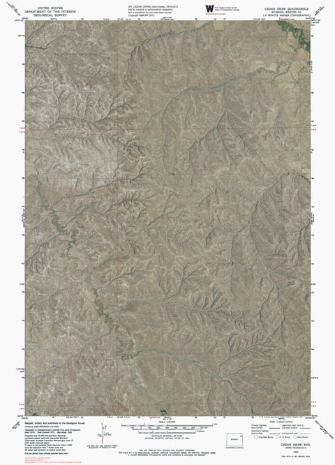 WY-CEDAR DRAW: GeoChange 1974-2012 Preview 1