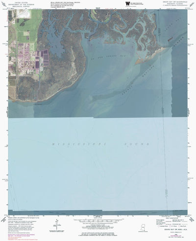 MS-AL-GRAND BAY SW: GeoChange 1952-2012 Preview 1