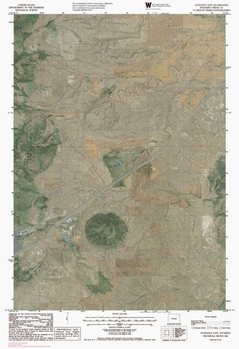 WY-SUNDANCE EAST: GeoChange 1980-2012 Preview 1