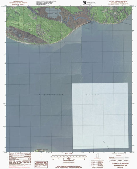 MS-GAUTIER SOUTH: GeoChange 1975-2012 Preview 1