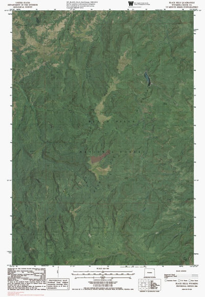 WY-BLACK HILLS: GeoChange 1980-2012 Preview 1