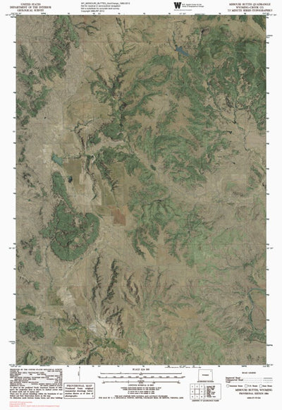WY-MISSOURI BUTTES: GeoChange 1980-2012 Preview 1