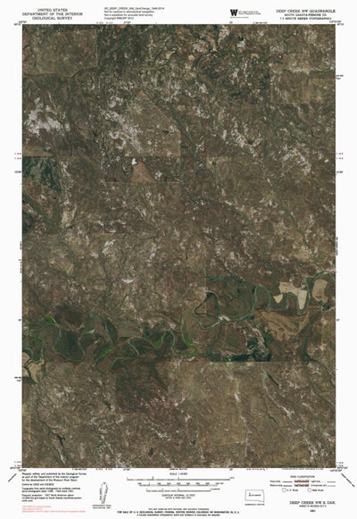 SD-DEEP CREEK NW: GeoChange 1948-2014 Preview 1