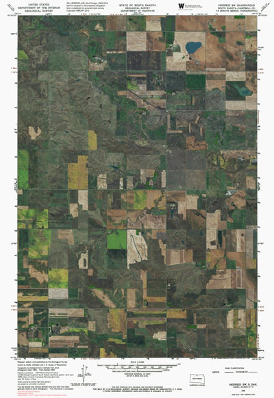 SD-HERREID SW: GeoChange 1964-2014 Preview 1