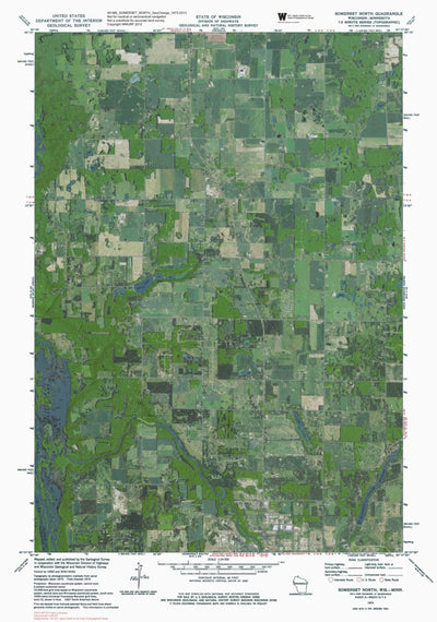 WI-MN-SOMERSET NORTH: GeoChange 1973-2013 Preview 1