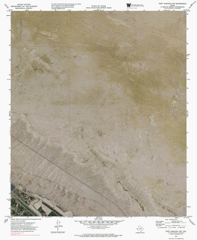 TX-FORT HANCOCK NW: GeoChange 1971-2014 Preview 1