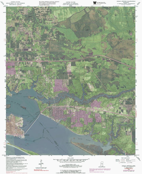 MS-OCEAN SPRINGS: GeoChange 1950-2012 Preview 1