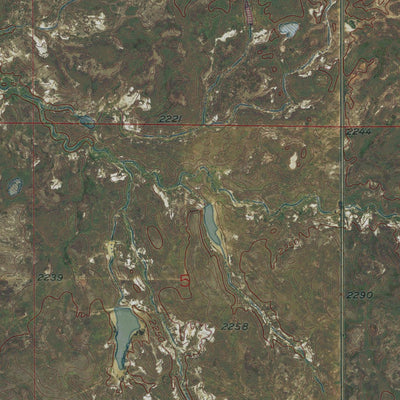 SD-COTTONWOOD CREEK SW: GeoChange 1950-2014 Preview 2