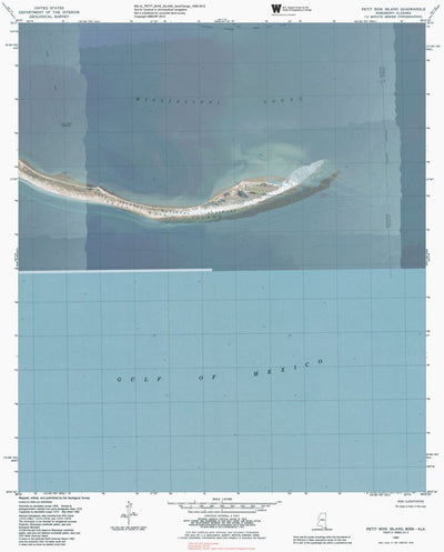 MS-AL-PETIT BOIS ISLAND: GeoChange 1958-2012 Preview 1